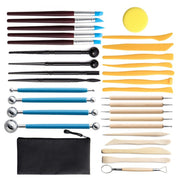 32 Piece Set Pottery Sculpting Tool Multifunctional Ceramic Clay Crafts Carving Tools for Beginner