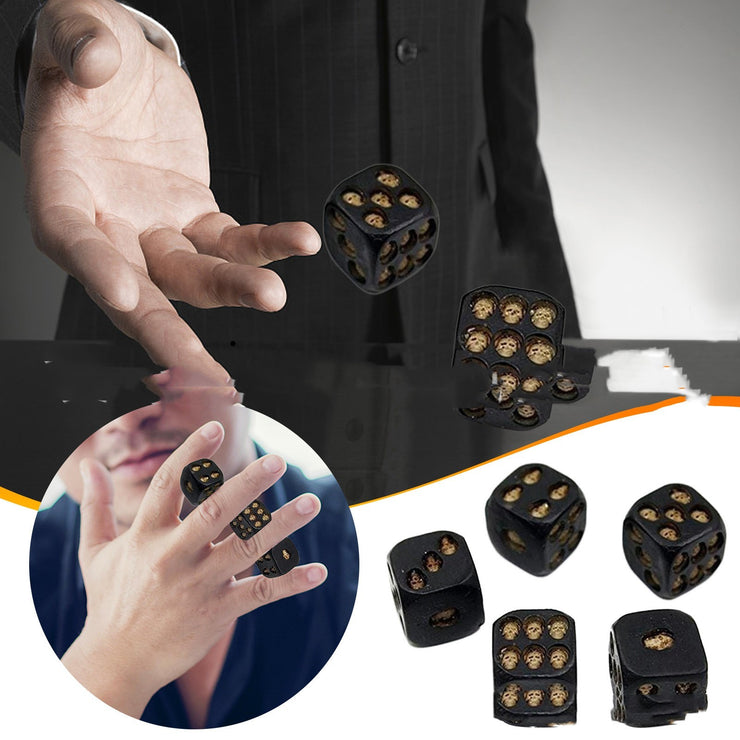 Black Skull Dice Game Toy