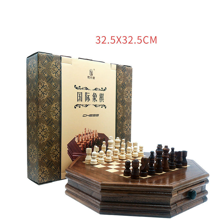 Large Children's Game For Chess With Magnetic Board Chess Pieces